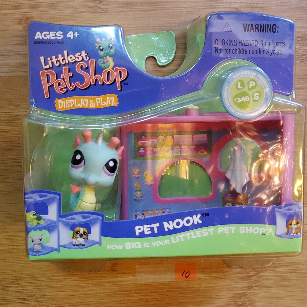 Littlest Pet Shop Seahorse #348 2006